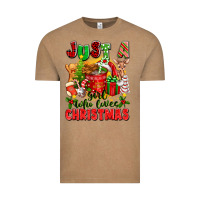 Just A Girl Who Loves Christmas Vintage Tee | Teevron
