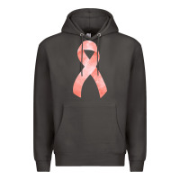 Smoke uterine or endometrial cancer ribbon Premium Hoodie - FaDigitalArtStudio