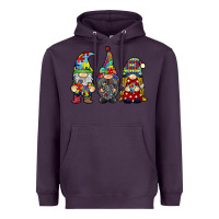 Plum autism gnomies Heavyweight Hoodie - RacoonDesign