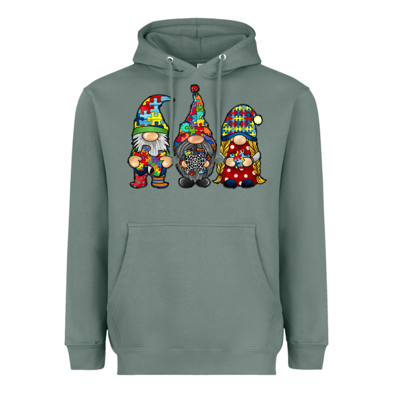 Autism Gnomies Heavyweight Hoodie by RacoonDesign | Teevron
