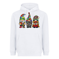 White autism gnomies Heavyweight Hoodie - RacoonDesign