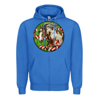 True Royal Horse Christmas Zipper Hoodie - LillyAllenDesigns
