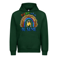 Foreset Green different is ausome Urban Hoodie - BarkalooDesign