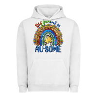 Pigment Lunar Rock different is ausome Urban Hoodie - BarkalooDesign