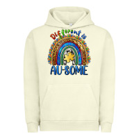 Pigment Pistachio different is ausome Urban Hoodie - BarkalooDesign