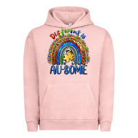 Pigment Salmon different is ausome Urban Hoodie - BarkalooDesign