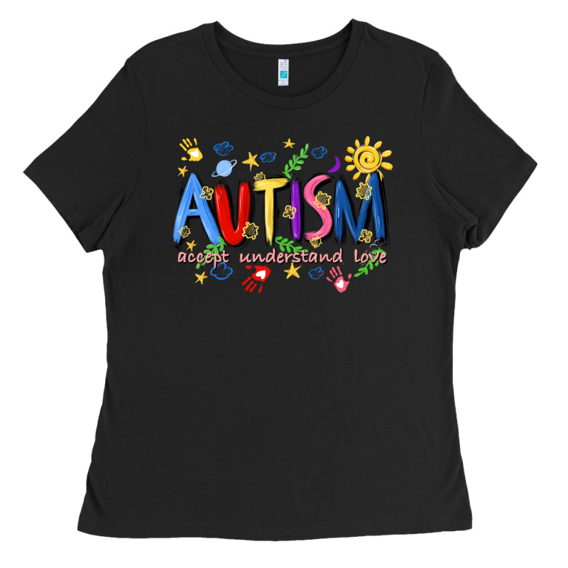 Autism Accept Understand Love Ladies Tee by Artiststas | Teevron