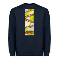Navy softball and baseball pen wraps Heavyweight Sweatshirt - BundleAndBundleShop