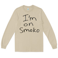 Mushroom handwritten i'm on smoko hot australian lingo the chats Long Sleeve Tee - lanVoArt