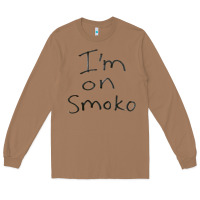 Toasted Coconut handwritten i'm on smoko hot australian lingo the chats Long Sleeve Tee - lanVoArt