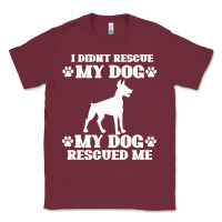 Burgundy rescue dog Classic Tee - Bettercallsaul