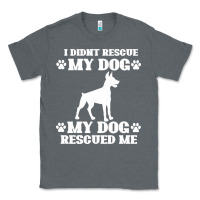 Charcoal Heather rescue dog Classic Tee - Bettercallsaul