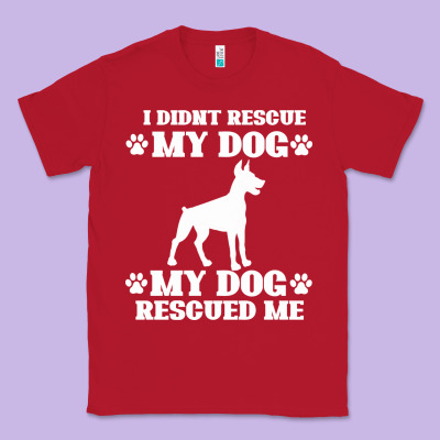 Rescue Dog Classic Tee Designed By Bettercallsaul
