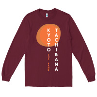 Burgundy kyoto tachibana Long Sleeve Tee - lanVoArt