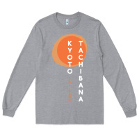 Heather Grey kyoto tachibana Long Sleeve Tee - lanVoArt