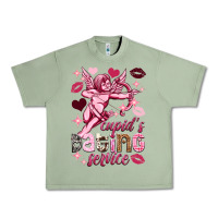 Oil Green Cupid's dating service Valentine's Day Urban Heavy Tee - HowdyJamesFarm