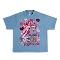 Pebble Blue Cupid's dating service Valentine's Day Urban Heavy Tee - HowdyJamesFarm
