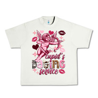 Pistachio Cupid's dating service Valentine's Day Urban Heavy Tee - HowdyJamesFarm