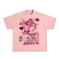 Salmon Cupid's dating service Valentine's Day Urban Heavy Tee - HowdyJamesFarm