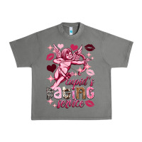 Tornado Cupid's dating service Valentine's Day Urban Heavy Tee - HowdyJamesFarm