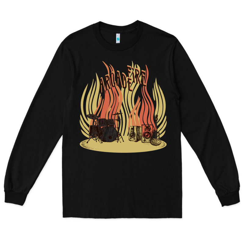The Arcade Fire Long Sleeve Tee by lanVoArt | Teevron