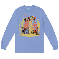 Colony Blue the arcade fire Long Sleeve Tee - lanVoArt