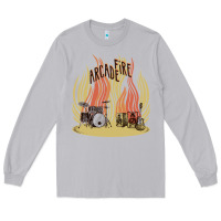 Moon Dust the arcade fire Long Sleeve Tee - lanVoArt