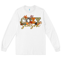 White cozy season Long Sleeve Tee - CowGirlArtShop
