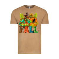Vintage Camel Hello Fall Vintage Tee - NancyCooperArtShop