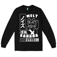 Black melt banana Long Sleeve Tee - lanVoArt