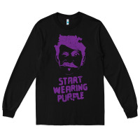 Black gogol bordello start wearing purple Long Sleeve Tee - lanVoArt