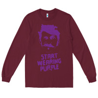 Burgundy gogol bordello start wearing purple Long Sleeve Tee - lanVoArt