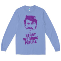 Colony Blue gogol bordello start wearing purple Long Sleeve Tee - lanVoArt