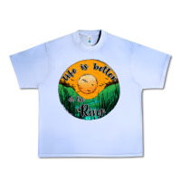 Life Is Better At The River Urban Heavy Tee | Teevron
