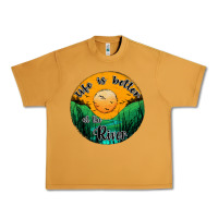 Peanut Butter life is better at the river Urban Heavy Tee - JahusDesignShop