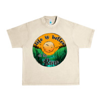 Sandshell life is better at the river Urban Heavy Tee - JahusDesignShop