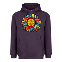 Plum autism sunflower Heavyweight Hoodie - RacoonDesign
