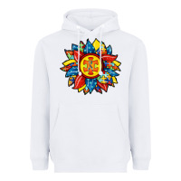 White autism sunflower Heavyweight Hoodie - RacoonDesign