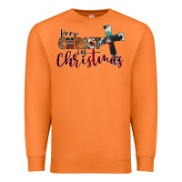 Carrot keep christ in christmas Premium Sweatshirt - CowhideDigitalArt