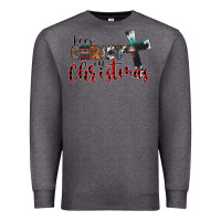 Charcoal Heather keep christ in christmas Premium Sweatshirt - CowhideDigitalArt
