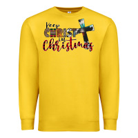 Lemon keep christ in christmas Premium Sweatshirt - CowhideDigitalArt