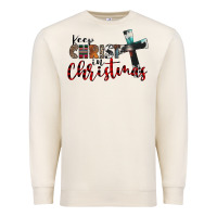 Sandshell keep christ in christmas Premium Sweatshirt - CowhideDigitalArt