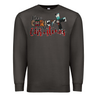 Smoke keep christ in christmas Premium Sweatshirt - CowhideDigitalArt