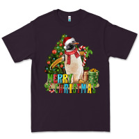 Plum Merry Christmas Penguin Premium Tee - LillyAllenDesigns