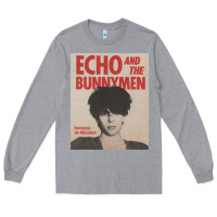 Heather Grey echo and the bunnymen Long Sleeve Tee - lanVoArt