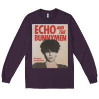 Plum echo and the bunnymen Long Sleeve Tee - lanVoArt