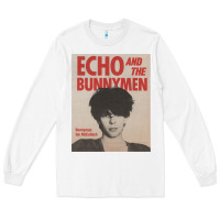 White echo and the bunnymen Long Sleeve Tee - lanVoArt