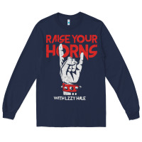 Navy more then awesome lzzy hale halestorm look amazing days Long Sleeve Tee - lanVoArt
