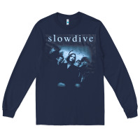 Navy slowdive souvlaki Long Sleeve Tee - lanVoArt