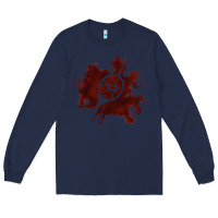 Navy mark of the malkavian Long Sleeve Tee - lanVoArt